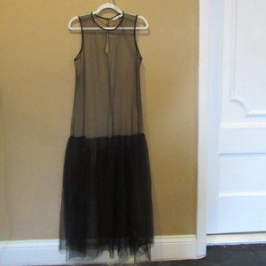 Sheer Black Maxi Dress
